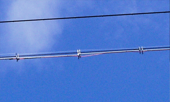 鉄塔用鳥害防止器